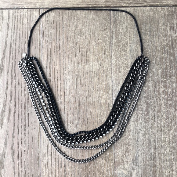 J. Crew Jewelry - J Crew Mixed Chains Necklace
